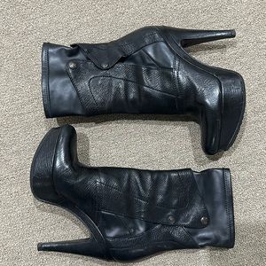 Vera Wang high heel booties